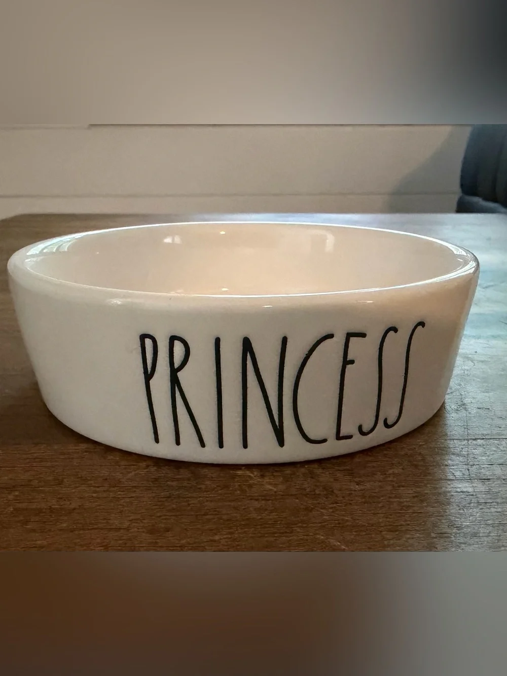 Rae Dunn PRINCESS pet bowl